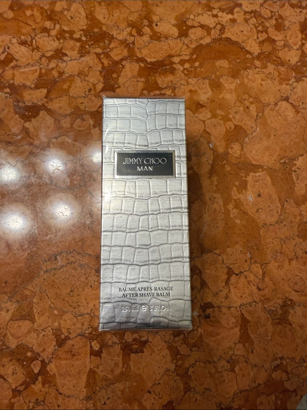 Jimmy Choo Man Aftershave Balm - Silver Croc Texture